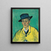 Portrait d'Armand Roulin (Conflit de cas) - Vincent van Gogh — gerahmtes Bild an der Wand