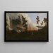 Feu de forêt - Vincentas Dmachauskas — gerahmtes Bild an der Wand