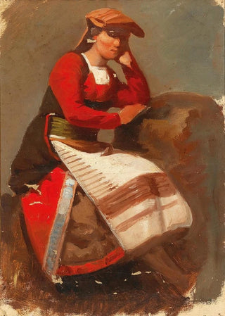 Vincenzo Cabianca - Peasant Woman.webp