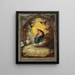 L'apparition de la Vierge au mourant Pedro Faverio - Vincenzo Carducci — gerahmtes Bild an der Wand