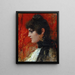 Caroline - Vincenzo Migliaro — gerahmtes Bild an der Wand