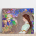 Reproduktion des Gemäldes Violette Heymann - Odilon Redon