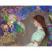 Reproduktion des Gemäldes Violette Heymann - Odilon Redon