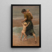Im Wasser - Virginie Demont-Breton — gerahmtes Bild an der Wand