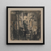 Vitrine - Isaac Israels — gerahmtes Bild an der Wand