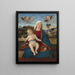 Jungfrau mit Kind - Vittore Carpaccio — gerahmtes Bild an der Wand