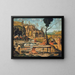 Vorbereitung des Grabes Christi - Vittore Carpaccio — gerahmtes Bild an der Wand