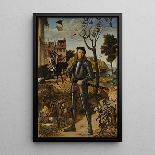 Vittore Carpaccio - Young Knight in a Landscape.webp
