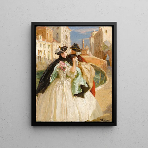 Vittorio Emanuele Bressanin - Karneval in Venedig.webp