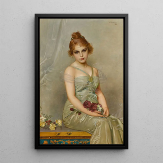 Vittorio Matteo Corcos - The Bouquet.webp