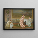 La Partie de thé - Vittorio Reggianini — gerahmtes Bild an der Wand