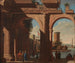 Arcade dorique mit der Torre di S Vincenzo - Viviano Codazzi — Ansicht des Kunstwerks