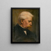 Studie eines alten Mannes - Vojtech Angyal — gerahmtes Bild an der Wand