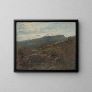 Vojtech Angyal - Landscape around Kremnica.webp