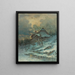 Wintermotiv - Vojtech Angyal — gerahmtes Bild an der Wand