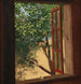 Vrnedamsvej Ansicht von einem geneigten Fenster - Julius Exner — Ansicht des Kunstwerks