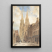 Blick auf Bayeux – Thomas Shotter Boys (1832) — gerahmtes Bild an der Wand