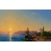 Reproduktion des Gemäldes Ansicht von Konstantinopel und dem Bosporus - Ivan Konstantinovich Aivazovsky