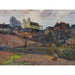 Reproduktion des Gemäldes Vue de Rouen - Paul Gauguin