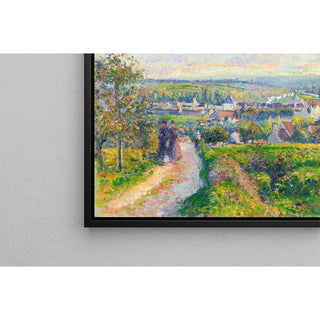 Vue de Saint-Ouen-l’Aumône par Camille Pissarro | Reproduction de tableau