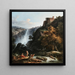 Vue de Tivoli - Michael Wutky — gerahmtes Bild an der Wand