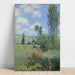 Reproduktion des Gemäldes Vue de Vétheuil von Claude Monet