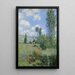 Reproduktion des Gemäldes Vue de Vétheuil von Claude Monet