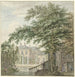Ansicht des Hauses von Luxemburg in Maarssen an der Vecht - Hermanus Petrus Schouten — Ansicht des Kunstwerks