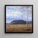 Ansicht des Kaisergebirges - Michael Licklederer — gerahmtes Bild an der Wand