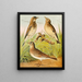 Pipit des arbres, alouette, und Lulu - W. A. Blakston — gerahmtes Bild an der Wand