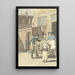 Der Schleifer - W. Barthautz — gerahmtes Bild an der Wand