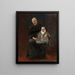Portrait der Mutter der Künstlerin Michalina Szymanowska geborene Naimska mit ihrem Enkel Wacław - Wacław Szymanowski — gerahmtes Bild an der Wand