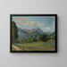 Landschaft der Tatra - Wacław Wśowicz — gerahmtes Bild an der Wand