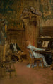 Konzert im Wohnzimmer Skizze - Władysław Czachórski — Ansicht des Kunstwerks