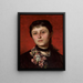 Portrait de Maria Godlewska née Popiel - Władysław Czachórski — gerahmtes Bild an der Wand
