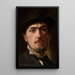 Portrait de Witold Urbański - Władysław Czachórski — gerahmtes Bild an der Wand