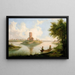 Vue de Kruszwica - Władysław Heliodor Gumiński — gerahmtes Bild an der Wand