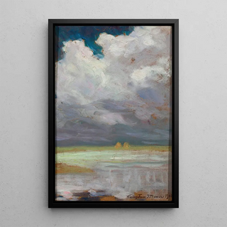Wadysaw Ostrowski - Landscape with overcast sky.webp
