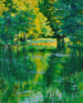 See in einem Park - Władysław Podkowiński — Ansicht des Kunstwerks