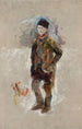Portrait de Gocimiński esquisse - Władysław Podkowiński — Ansicht des Kunstwerks
