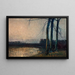 Crépuscule Lever de Lune II - Władysław Wankie — gerahmtes Bild an der Wand