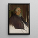 Portrait männlich - Władysław Ślewiński — gerahmtes Bild an der Wand