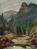 Berglandschaft Gemälde - Władysław Ślewiński — Ansicht des Kunstwerks