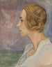 Profil einer jungen Frau - Władysław Ślewiński — Ansicht des Kunstwerks