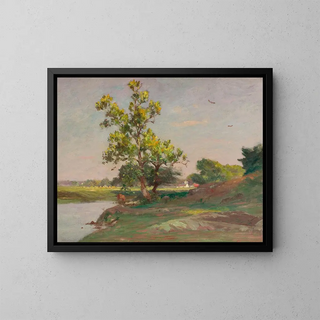 Walter A Clark - Landscape with River.webp