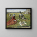 Ruth und Boas - Walter Crane — gerahmtes Bild an der Wand