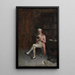 Ein Philosoph - Walter Gay — gerahmtes Bild an der Wand