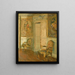 Ohne Titel - Walter Gay — gerahmtes Bild an der Wand