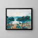 Cavalaire - Walter Gramatt — gerahmtes Bild an der Wand