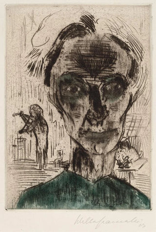Walter Gramatt - Man in a Room Selfportrait.webp